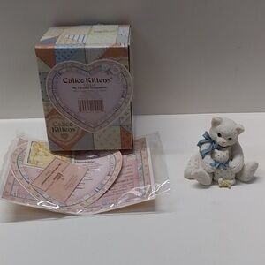 Calico Kittens  My Favorite Companion Cat Toy 112410 Enesco Box